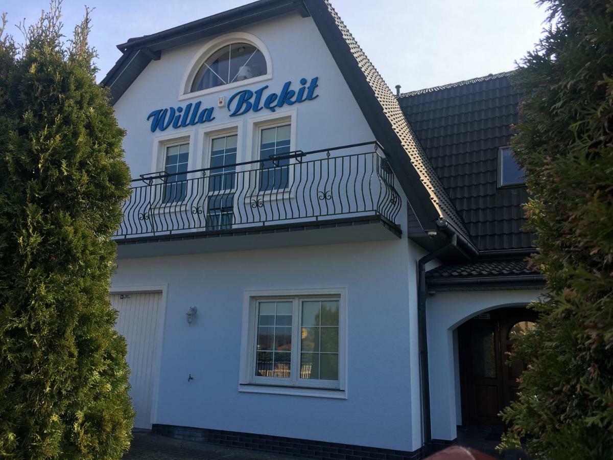 Willa Blekit Stolpmünde Exterior foto