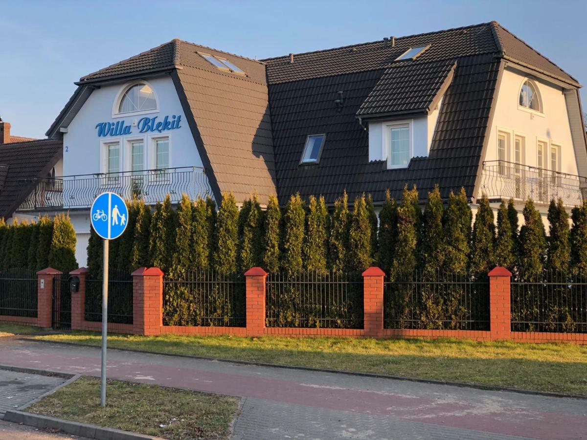 Willa Blekit Stolpmünde Exterior foto
