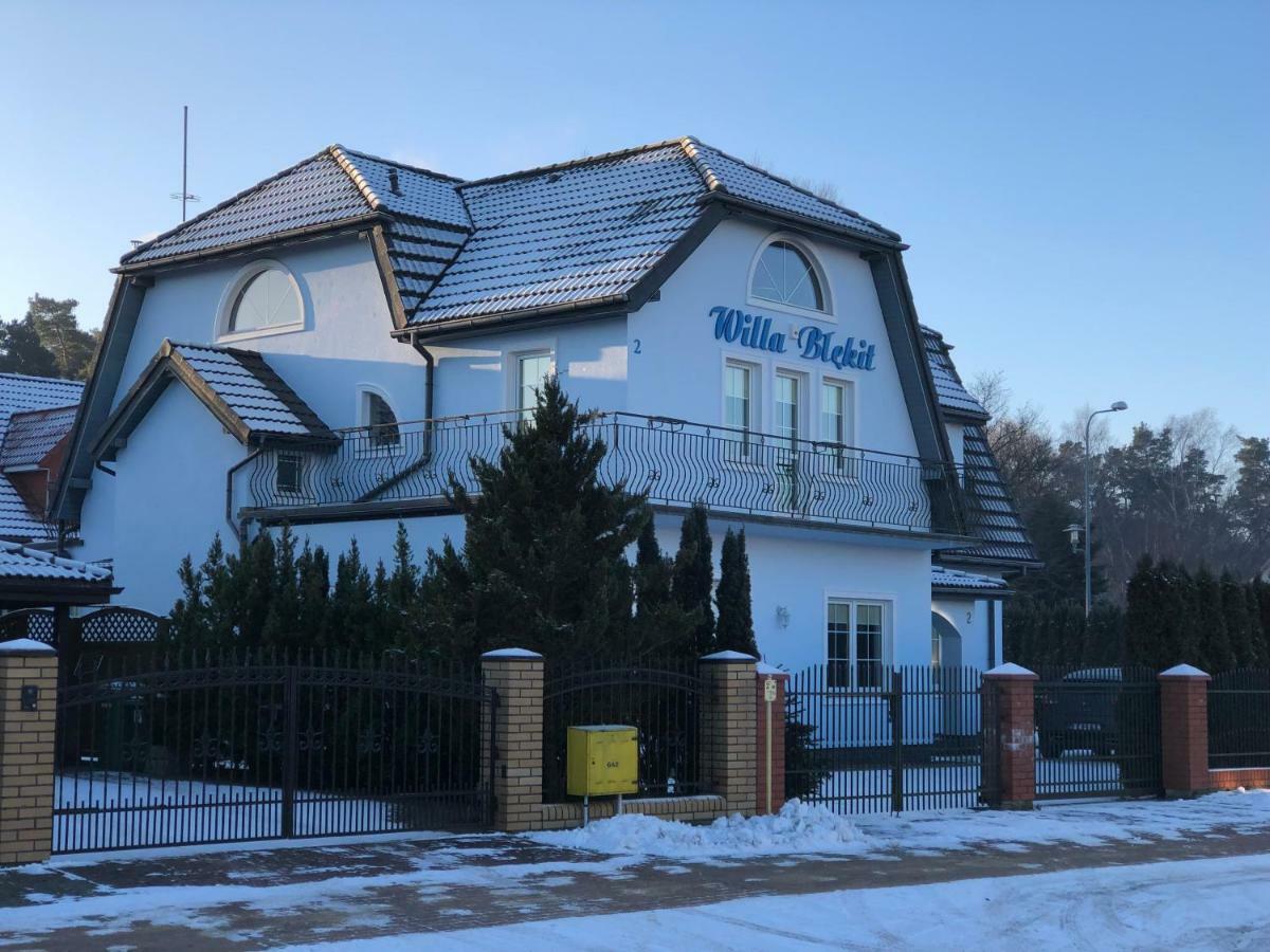 Willa Blekit Stolpmünde Exterior foto